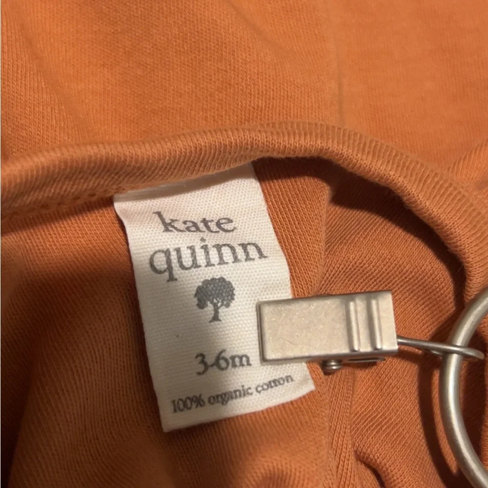 Kate Quinn Burnt Orange Button Down Shirt - Picture 4 of 4